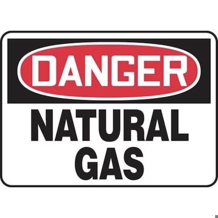 Accuform OSHA DANGER SAFETY SIGN NATURAL GAS MCHL202XV MCHL202XV